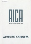 AICA-Actes du Congrès-1963