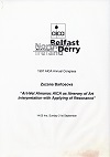 AICA-Communication de Zuzana Bartošová-1997
